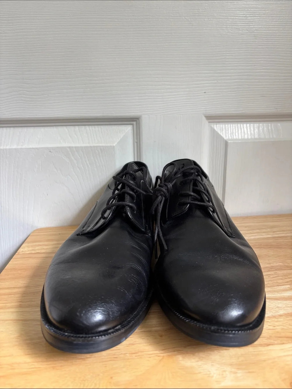 COLE HAAN Classic Black Leather Oxfords Dress Shoes Size 12 lace up work events